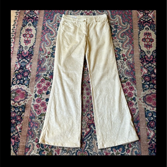 ESCADA ivory butter-soft corduroy look jean, size 36 EU - Picture 11 of 14